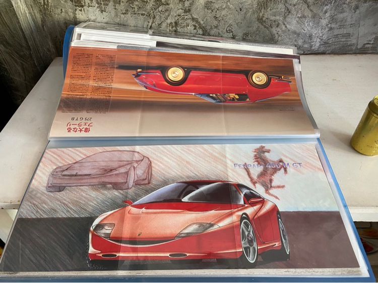 Poster Ferrari ยดชุด  ทั้งหมด 20 แผ่น  อาร์ทมัน ทั้งด้าน  พร้อมที่เก็บอย่างดี  รูปที่ 9