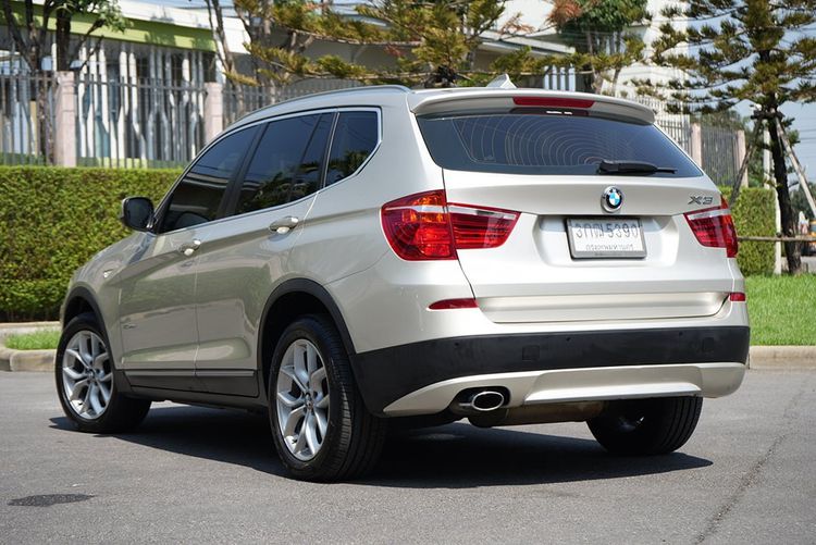 BMW X3 2014 2.0 xDrive20d Highline 4WD Utility-car ดีเซล ไม่ติดแก๊ส เกียร์อัตโนมัติ บรอนซ์ทอง รูปที่ 3