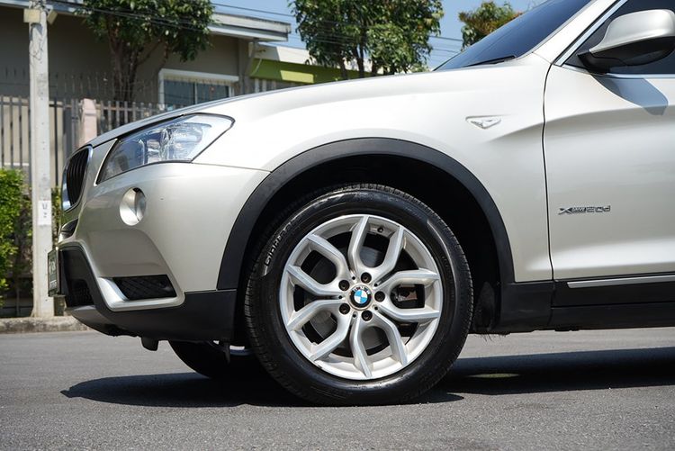 BMW X3 2014 2.0 xDrive20d Highline 4WD Utility-car ดีเซล ไม่ติดแก๊ส เกียร์อัตโนมัติ บรอนซ์ทอง รูปที่ 2