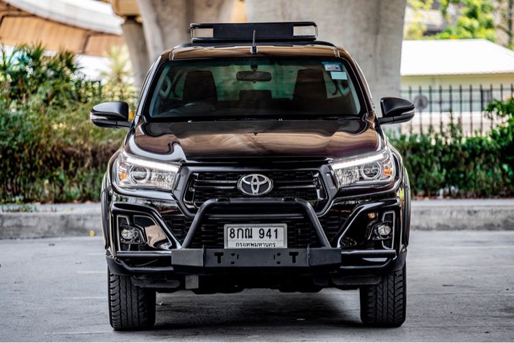 Toyota Hilux Revo 2019 2.4 E Prerunner Pickup ดีเซล ไม่ติดแก๊ส เกียร์อัตโนมัติ ดำ รูปที่ 2