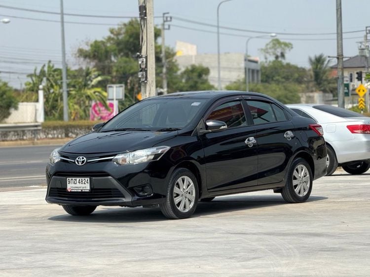 Toyota Vios 2016 1.5 E Sedan เบนซิน ไม่ติดแก๊ส เกียร์อัตโนมัติ ดำ รูปที่ 3