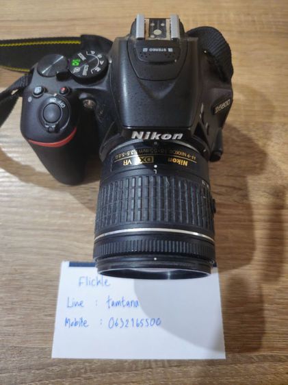 ขายกล้อง Nikon D5600 มีตัวกล้อง แบต เลนส์ ไม่มีฝาปิด แค่นั้นจ้า รูปที่ 2