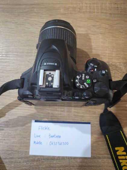 ขายกล้อง Nikon D5600 มีตัวกล้อง แบต เลนส์ ไม่มีฝาปิด แค่นั้นจ้า รูปที่ 4