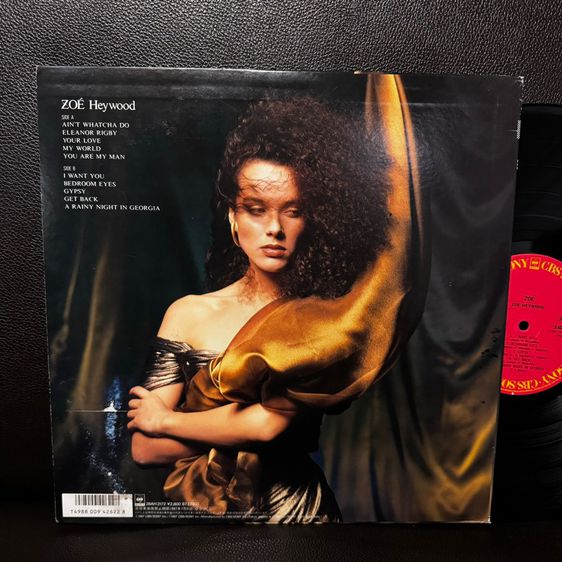 ขายแผ่นเสียงนักร้อง Soul Funk หายาก  Zoe Heywood Zoé  Promo 1987 Japan 🇯🇵  RARE LP Vinyl record ส่งฟรี รูปที่ 3