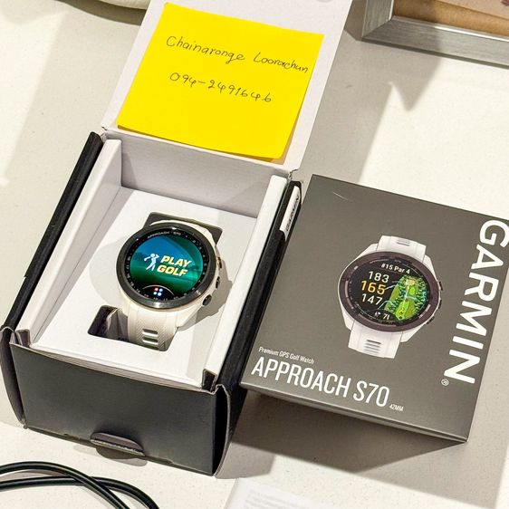 (ส่งต่อ) นาฬิกา Garmin Approach S70 Smartwatch นาฬิกากอล์ฟ รูปที่ 3