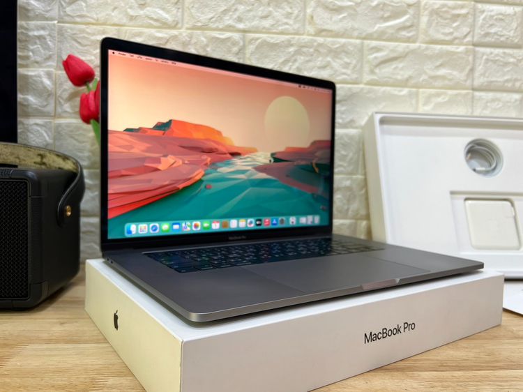 MacBook Pro 15-inch,2018 Four Thunderbolt 3 ports 6-Core  i7 Ram16GB SSD256GB SpaceGary รูปที่ 3