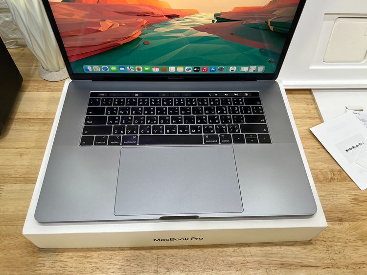 MacBook Pro 15-inch,2018 Four Thunderbolt 3 ports 6-Core  i7 Ram16GB SSD256GB SpaceGary รูปที่ 4