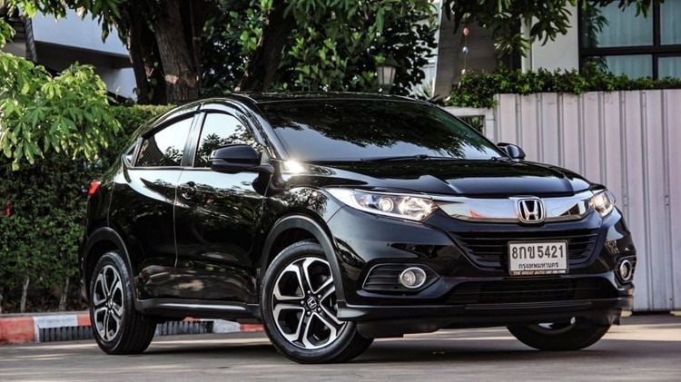 Honda HR-V 2018 1.8 E Utility-car เบนซิน ไม่ติดแก๊ส เกียร์อัตโนมัติ ดำ
