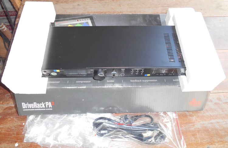 dbx เครื่องแยกความถี่เสียง CROSSOVER Driverack PA 2   รูปที่ 4