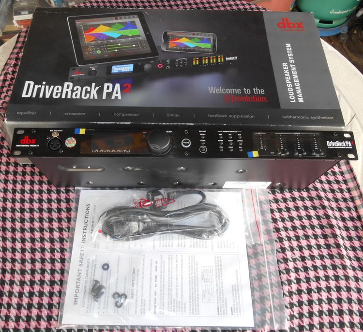 dbx เครื่องแยกความถี่เสียง CROSSOVER Driverack PA 2   รูปที่ 3
