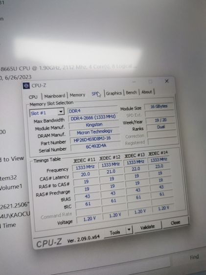 HP EliteBook 850 G6 Notebook PC i7-8665 1.9GHz 32GB SSD 512 HighSpec Limited รูปที่ 9