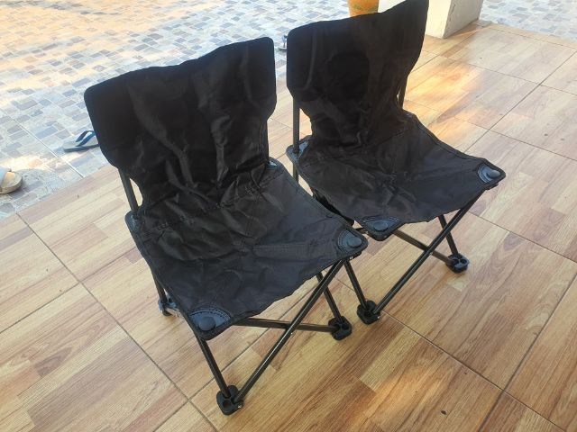 เก้าอี้สนาม แคมปิ้ง พกพาสะดวก กว้าง 32 cm. สูง 52 cm. รูปที่ 3