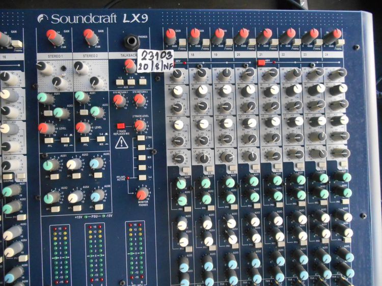 Soundcraft LX9-24 ช่อง Mixer พร้อมกล่องแร็ค รูปที่ 11