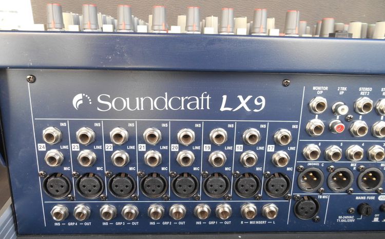 Soundcraft LX9-24 ช่อง Mixer พร้อมกล่องแร็ค รูปที่ 3