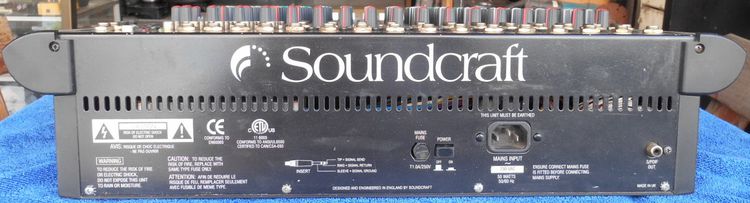 มิกเซอร์  Soundcraft SPIRIT m 12 รูปที่ 2