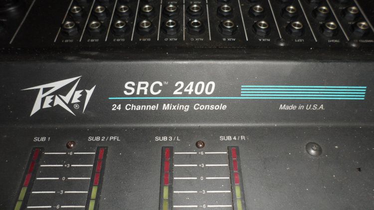 MIXER Peavey SRC 2400 USA 24 channel  made in USA  รูปที่ 11