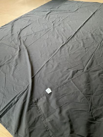 ผ้าปูเตียงแบบไม่รัดมุม สีเทาเข้ม ขนาด 78x93 นิ้ว 100 บาท รูปที่ 5