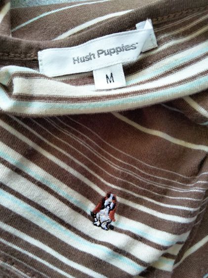 เสื้อยืดคอกลมแบรนด์ Hush Puppies(M 154-162) made in China เนื้อผ้ายืดได้ รูปที่ 6