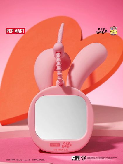 กระจก พาวเวอร์พัฟเกิร์ล POP MART CryBaby × Powerpuff Girls  รูปที่ 2
