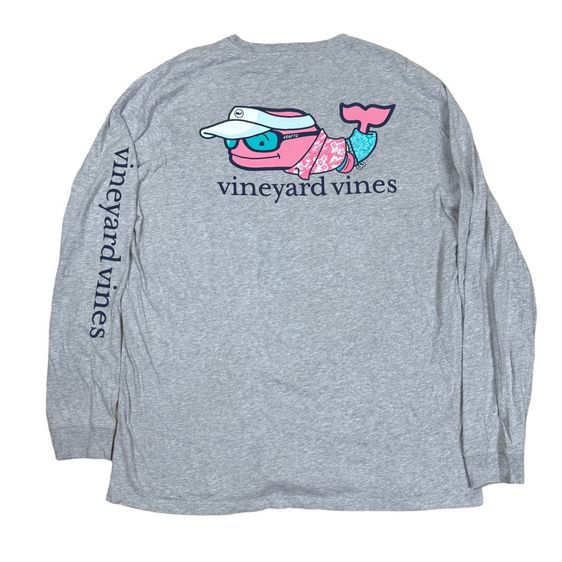 เสื้อยืดแขนยาว Vineyard Vines Size L ผ้าดีสภาพ​ใหม่​ รูปที่ 2