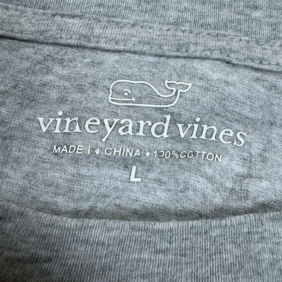 เสื้อยืดแขนยาว Vineyard Vines Size L ผ้าดีสภาพ​ใหม่​ รูปที่ 8