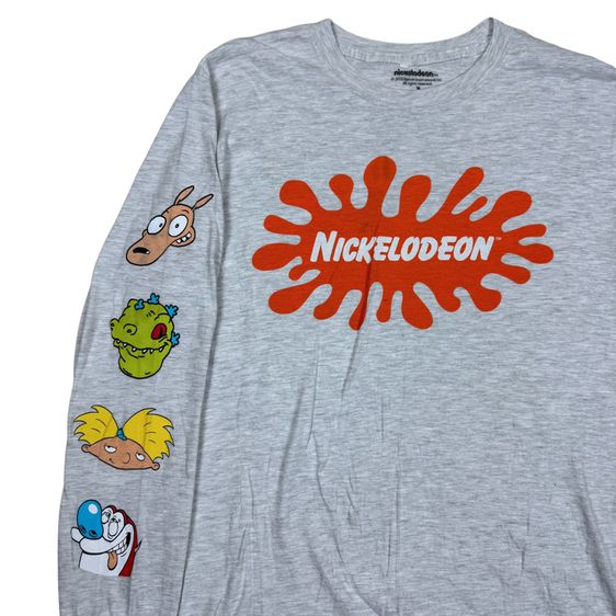 เสื้อยืดแขนยาว Nickelodeon​ ใหม่มาก Size M รูปที่ 3