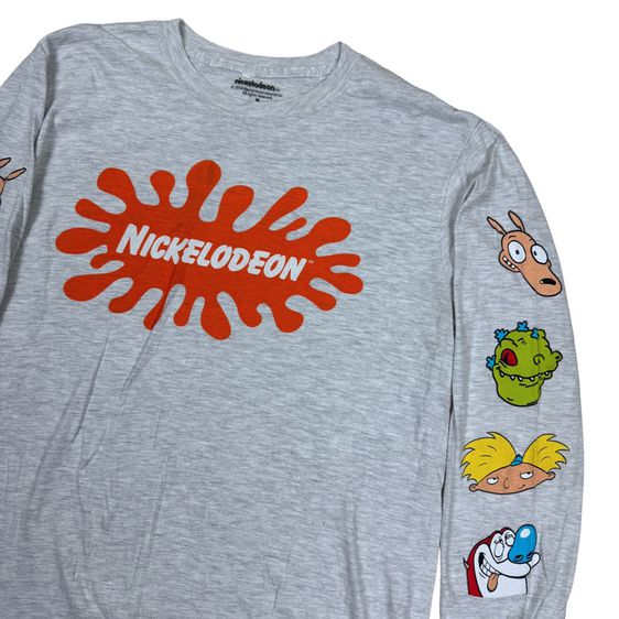 เสื้อยืดแขนยาว Nickelodeon​ ใหม่มาก Size M รูปที่ 4
