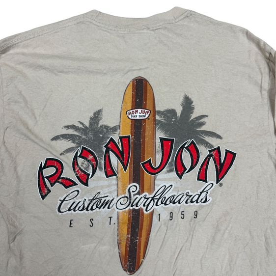 เสื้อยืดแขนยาว Ron Jon​ Custom​ Surfboard งานป้าย Size M รูปที่ 2