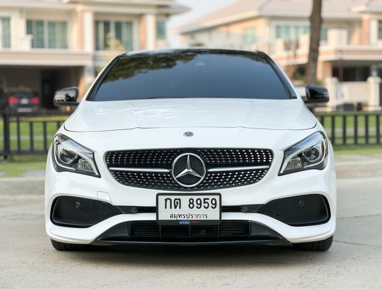 Mercedes-Benz CLA-Class 2019 CLA250 AMG Sedan เบนซิน ไม่ติดแก๊ส เกียร์อัตโนมัติ ขาว รูปที่ 2
