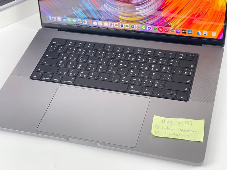 รับแลก-เทิร์น MacBook Pro 16 inch M1 Max 2021 Ram 32 GB SSD 1TB รูปที่ 9