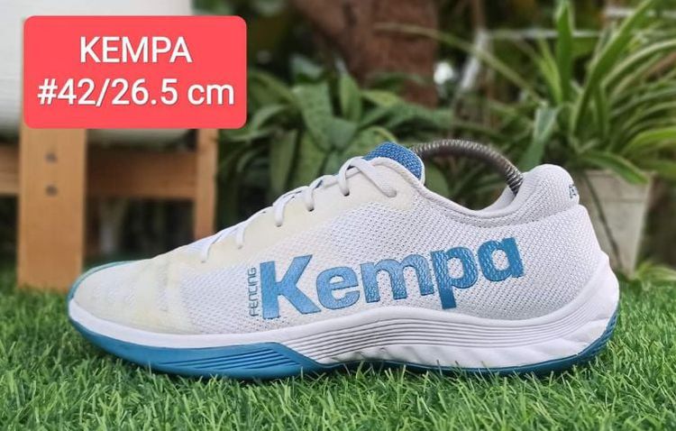 รองเท้ามือสองของแท้สภาพดีKempa  At tack
👉size 42 26.5 cm(8.5us)
 รูปที่ 11