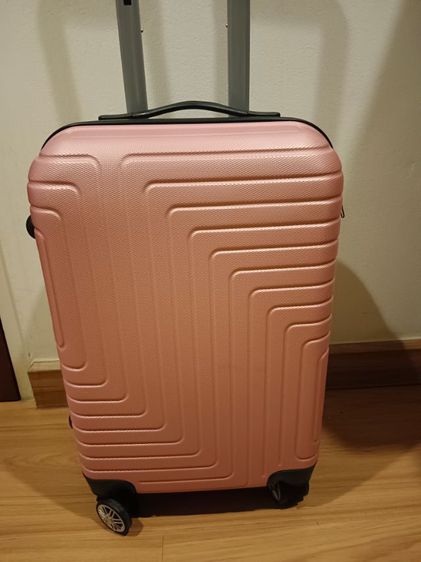 กระเป๋าเดินทางล้อลาก สีชมพู รูปที่ 4
