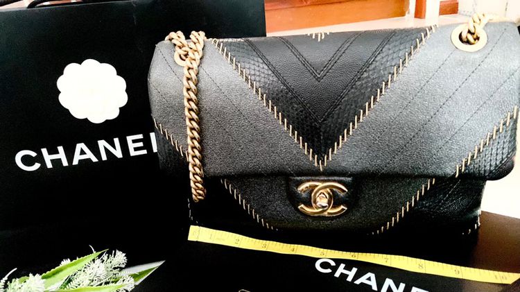 กระเป๋า Chanel รุ่นlimited edition ของแท้หาอยาก รูปที่ 6