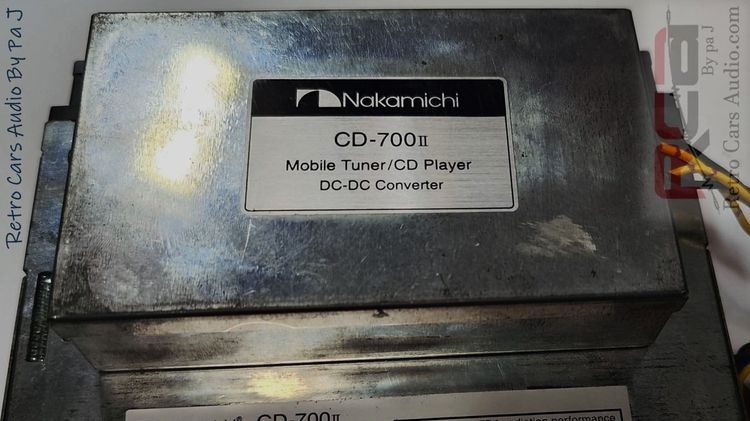 เครื่องเสียงรถยนต์ nakamichi 1din