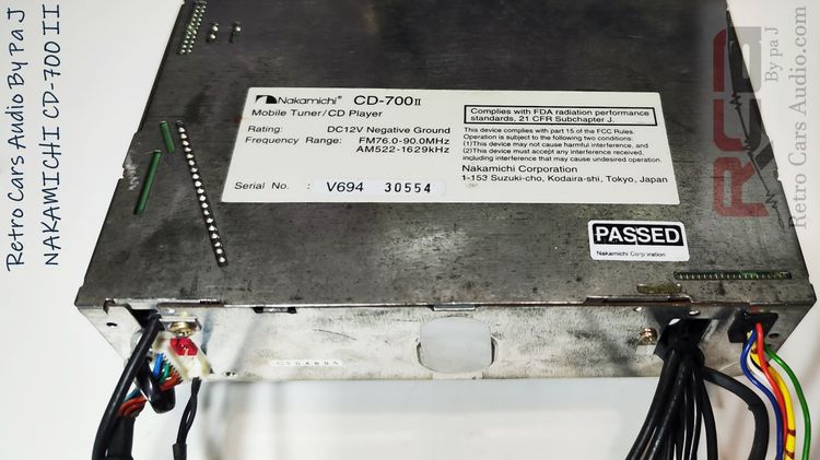 CD-700II nakamichi รูปที่ 5