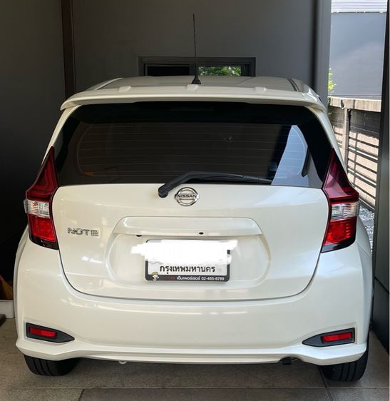 Nissan Note 2017 1.2 VL Sedan เบนซิน เกียร์อัตโนมัติ ขาว รูปที่ 4