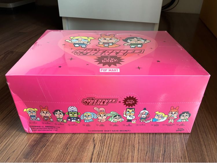 (พร้อมส่ง) POP MART CRYBABY × Powerpuff Girls Series Figures (ยกกล่อง) รูปที่ 3