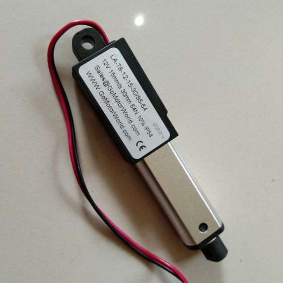 ระยะชัก 3 cm (Electric Mini Linear Actuator Stroke, 64N Motion Actuator Small 12 V DC) รูปที่ 3