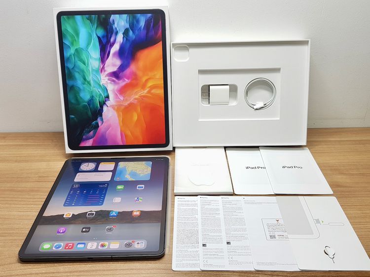 iPadPro 12.9-inch (Gen4 ,2020) 128Gb Wifi+Cellular สี SpaceGray สวย ครบกล่อง น่าใช้ รูปที่ 2