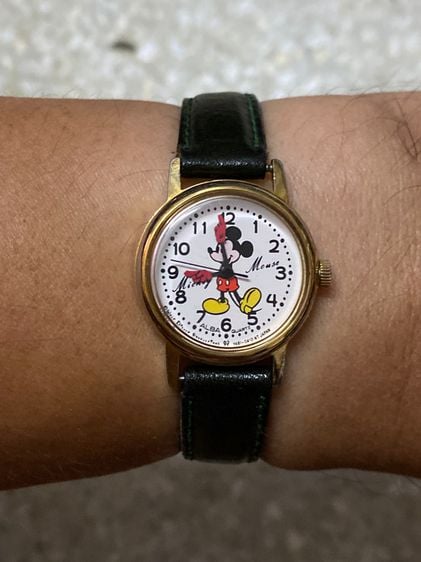 นาฬิกายี่ห้อ ALBA  ควอทซ์  มิคกี้ แท้มือสอง เข็มเป็นแขน   ขนาดเรือน 28 มิลลิเมตร  750฿ รูปที่ 8