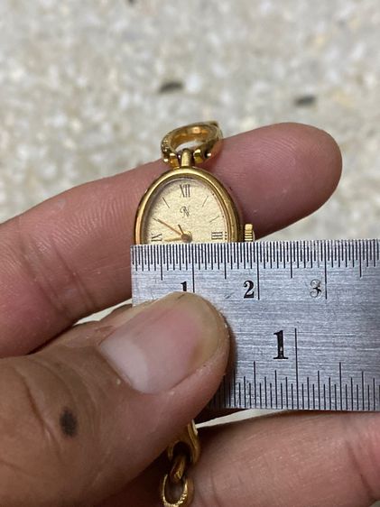 นาฬิกายี่ห้อ NOEVIR ควอทซ์ เจแปน  แท้มือสอง ทองสวยวินเทจ สายยาว 17 เซนติเมตร 700฿ รูปที่ 6