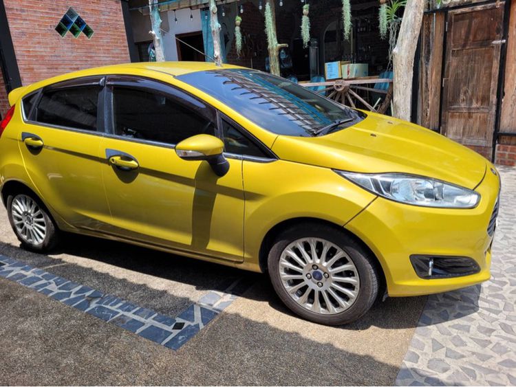 Ford Fiesta 2017 1.5 Sport เบนซิน ไม่ติดแก๊ส เกียร์อัตโนมัติ เหลือง รูปที่ 3