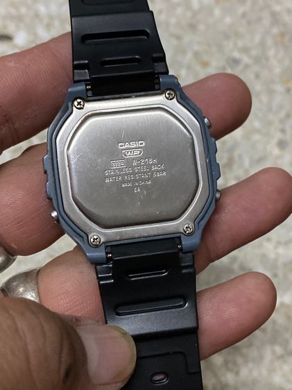 นาฬิกายี่ห้อ CASIO  ของแท้มือสอง  สายเปลี่ยนมาใหม่   450฿  รูปที่ 3