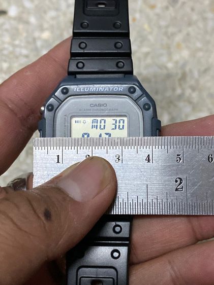 นาฬิกายี่ห้อ CASIO  ของแท้มือสอง  สายเปลี่ยนมาใหม่   450฿  รูปที่ 8