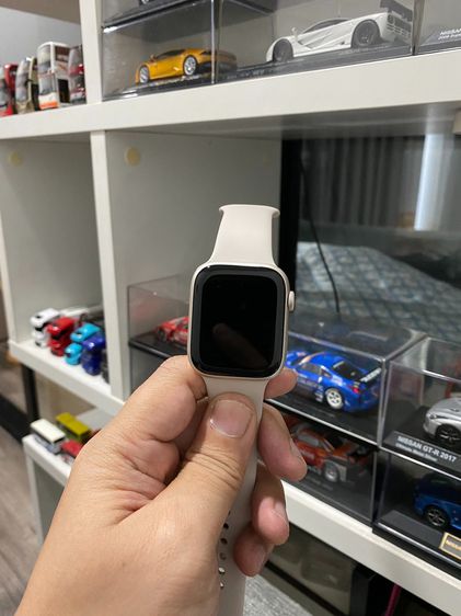 Apple Watch S7 45mm GPS กล่องอุปกรณ์แท้ครบ สภาพดี สี Starlight รูปที่ 12