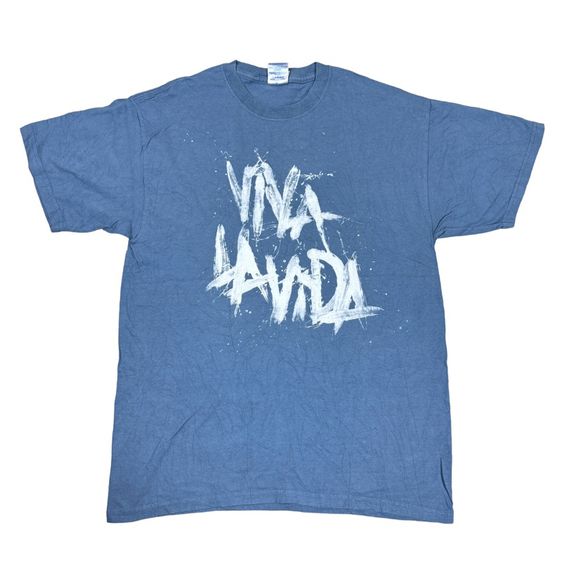 เสื้อยืด Coldplay Viva La Vida by Gildan Size M  รูปที่ 6