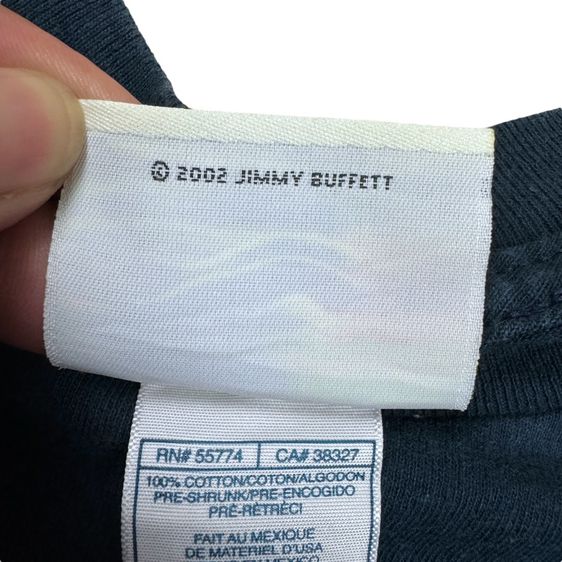 เสื้อยืด Jimmy Buffett​ Margarittaville งานปี 2002 Size S รูปที่ 6