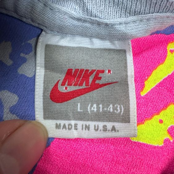 เสื้อยืด Nike 90s ป้ายเทา made in USA​ Size XL​  รูปที่ 7
