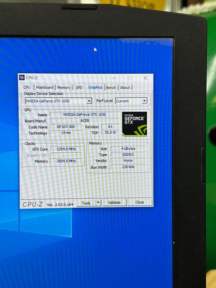 Acer nitro5 i5 ram16 GTX1050 hdd1TB รูปที่ 9