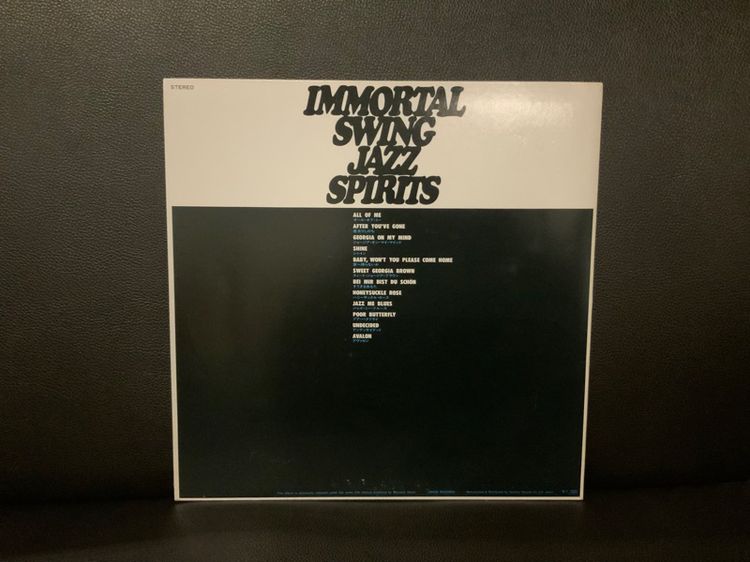 ขายแผ่นเสียงแจ๊สJazz LP นักดนตรีเป่าตัวเทพ บันทึกเยี่ยม Eiji Kitamura  All Stars Immortal Swing Jazz Spirits 1980 Japan Vinyl ส่งฟรี รูปที่ 3